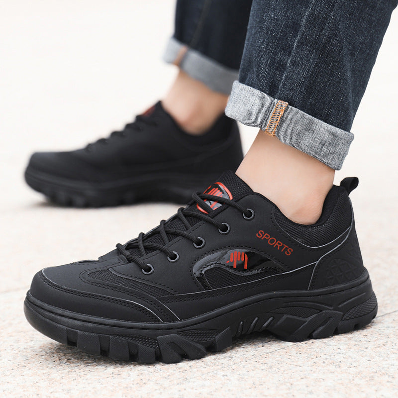 Damen Sportliche Freizeitschuhe mit robustem Profil und atmungsaktiven Einschnitten R&B