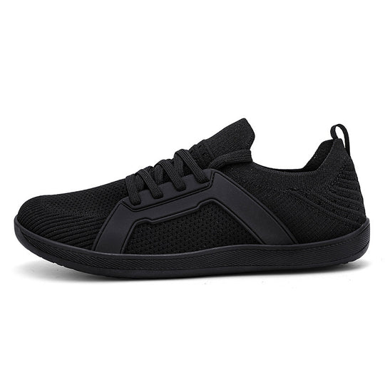 Herren nan urbaner Strick-Freizeit-Sneaker mit elastischem Schlupfschaft, thermoplastischer Seitenverstärkung und stoßdämpfender Leichtlaufsohle R&B
