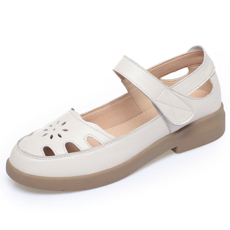 Damen Bequeme Sandalen mit verstellbarem Riemen und atmungsaktivem Design R&B