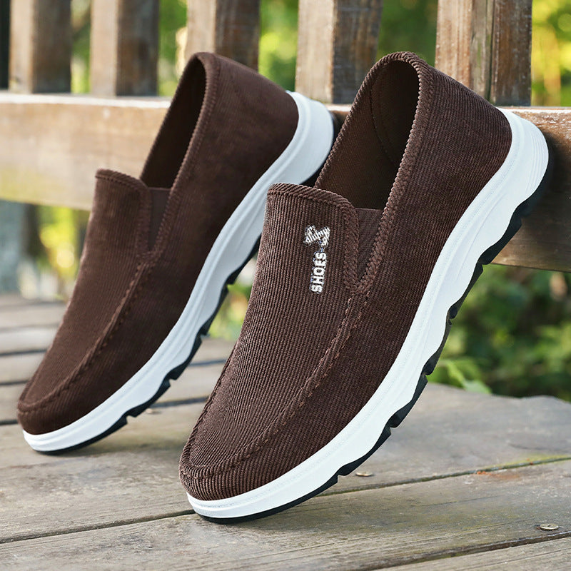 Damen Bequeme und modische Slip-On Sneakers mit rutschfester Sohle R&B