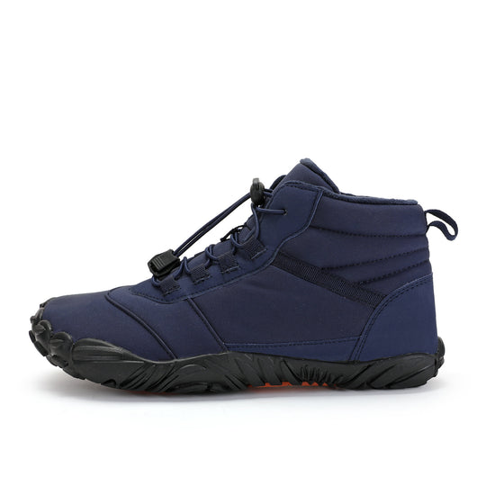 Unisex nan knöchelhoher Winter-Explorer-Boot mit Fleecefutter, Schnellzug-Schnürung und rutschfester Multiterrain-Sohle R&B