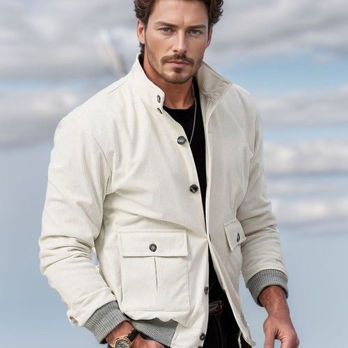 Herren modische Freizeitjacke R&B