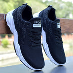 Damen Sportliche Lightweight Sneakers mit atmungsaktivem Mesh-Obermaterial R&B