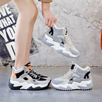 Damen Hohe Sneakers mit wärmendem Innenfutter und strukturiertem Design