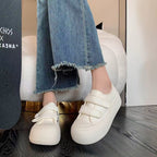 Damen Slip-On Sneakers mit verstellbarem Klettverschluss und gepolsterter Sohle R&B
