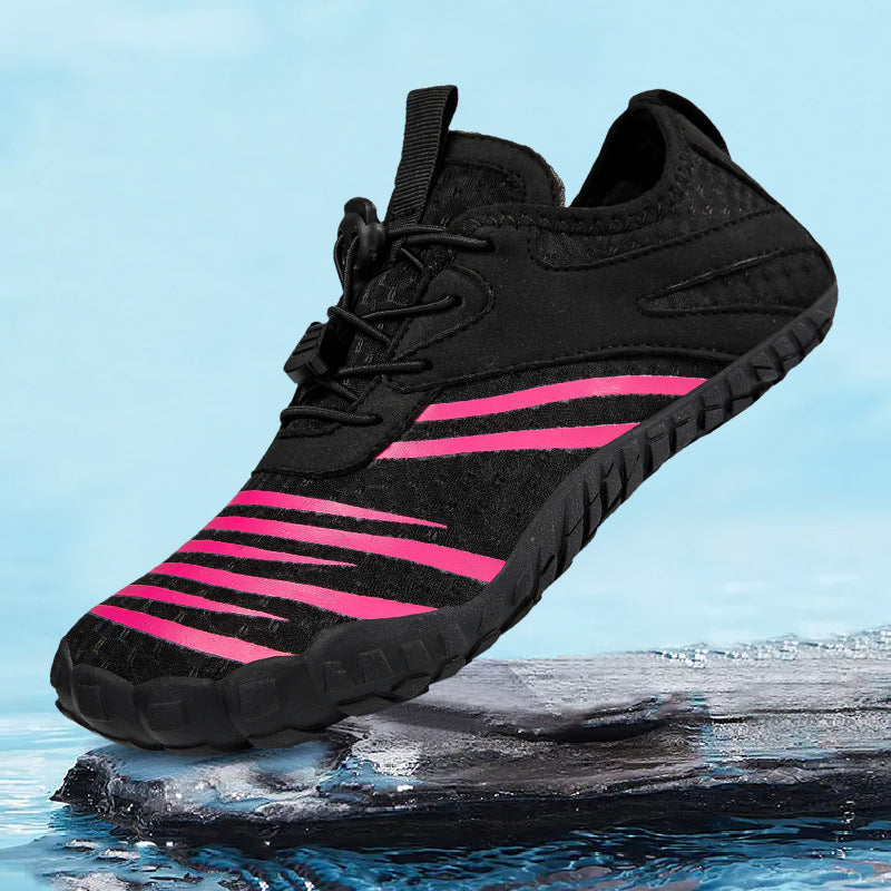 Damen Wassersport-Schuhe mit rutschfester Sohle und atmungsaktiver Obermaterialstruktur