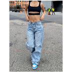 Damen weite Baumwoll-Hosen R&B