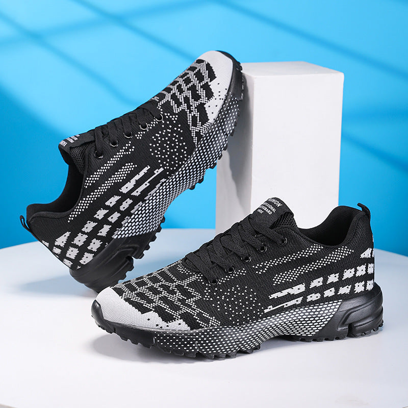Damen Laufneutrale Sport Sneakers mit atmungsaktiver Obermaterialstruktur