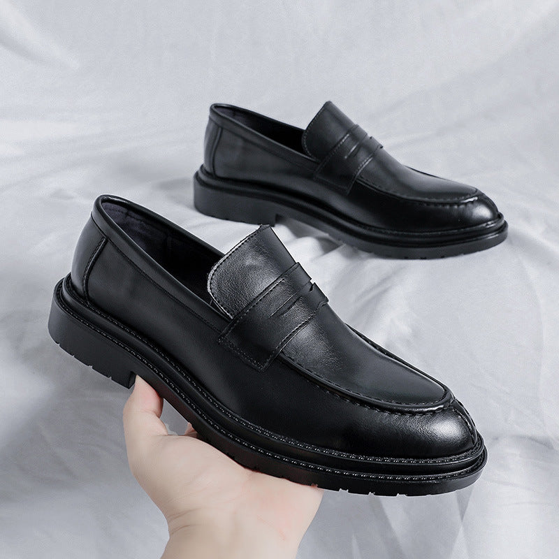 Damen Lederslipper mit rutschfester Profilsohle und eleganter Applikation R&B