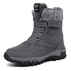 Damen Outdoor-Winterstiefel mit rutschfester Sohle und isolierendem Innenfutter R&B