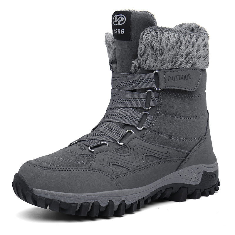 Damen Outdoor-Winterstiefel mit rutschfester Sohle und isolierendem Innenfutter R&B