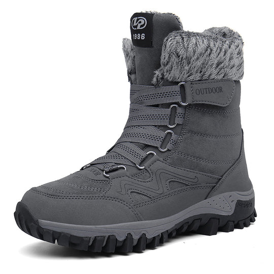 Damen Outdoor-Winterstiefel mit rutschfester Sohle und isolierendem Innenfutter R&B