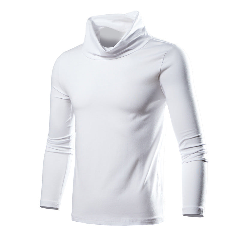 Damen elegante Rollkragen-Tunika mit langem Arm