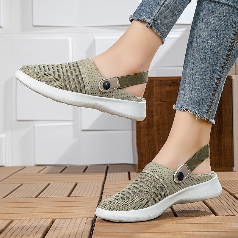 Damen Atmungsaktive Freizeitschuhe mit elastischem Riemen R&B