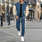 Herren Urbaner Sportanzug mit modischer Bomberjacke und Jogginghose R&B