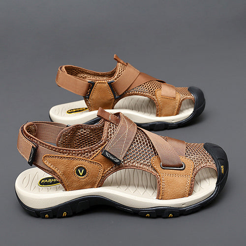 Damen Atmungsaktive Sport-Sandalen mit verstellbaren Riemen und rutschfester Sohle R&B