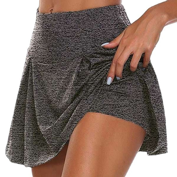 Damen sportlicher Minirock mit hoher Taille und Bewegungskomfort R&B