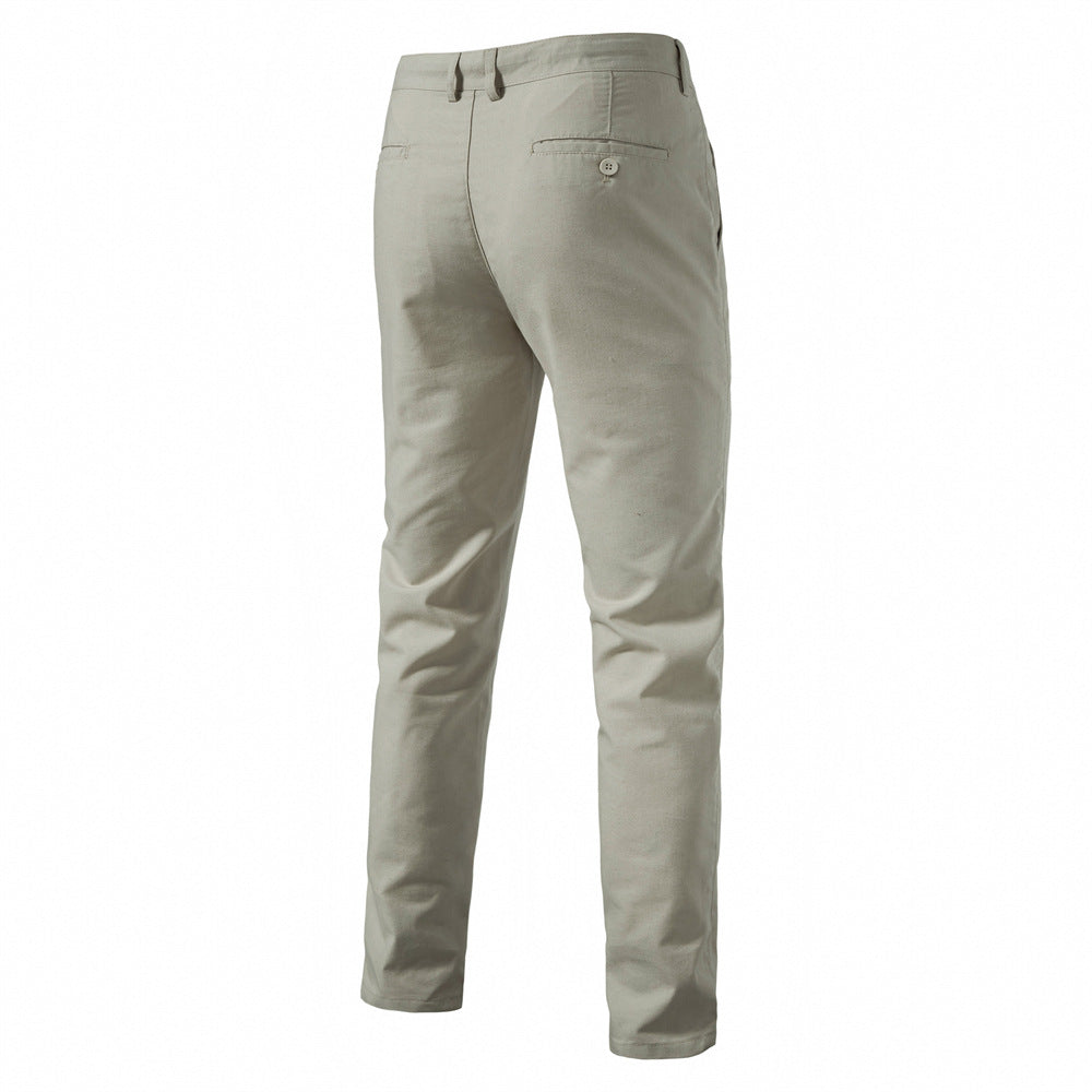 Herren Chinohose mit bequemer Passform und elastischem Bund