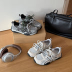 Damen Sportliche Trail Sneakers mit atmungsaktiver Mesh-Oberfläche und rutschfester Sohle