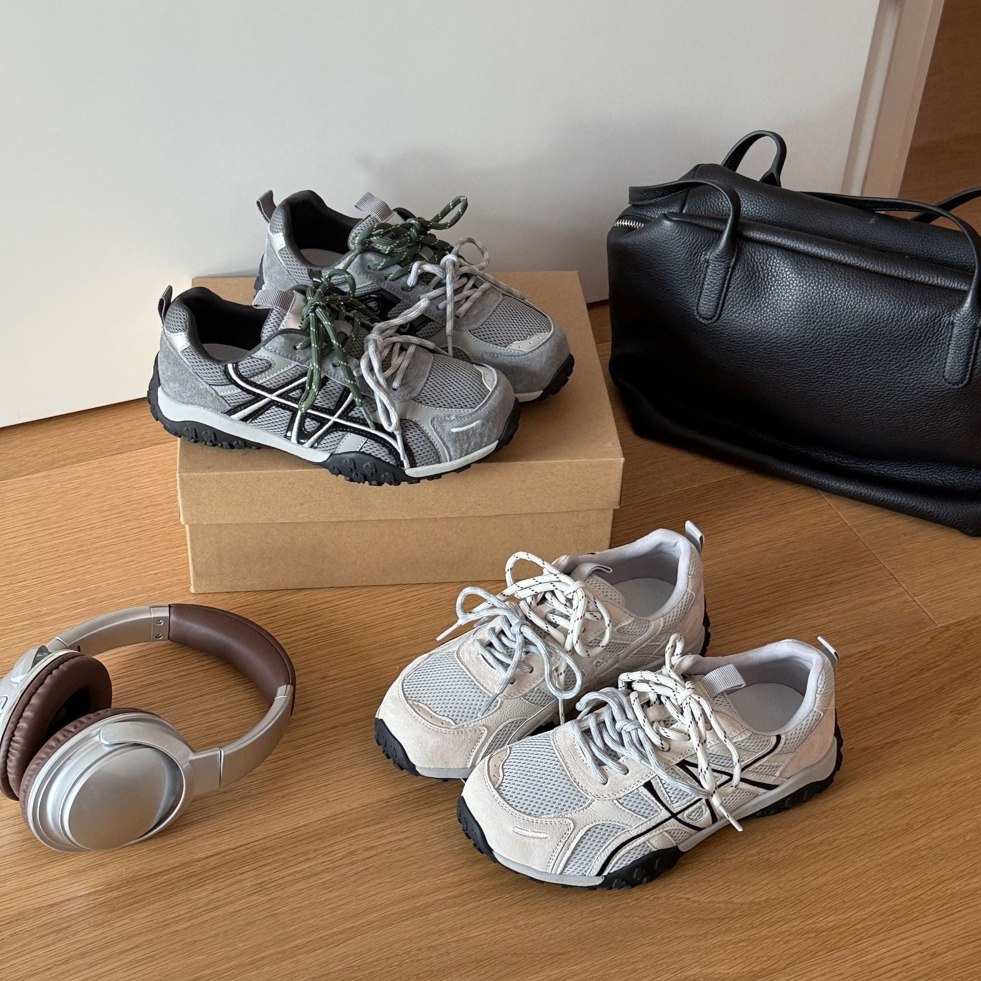 Damen Sportliche Trail Sneakers mit atmungsaktiver Mesh-Oberfläche und rutschfester Sohle