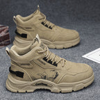 Damen Sportliche High-Top Sneakers mit stoßdämpfender Sohle