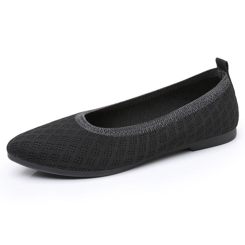 Damen Bequeme Strickschuhe R&B