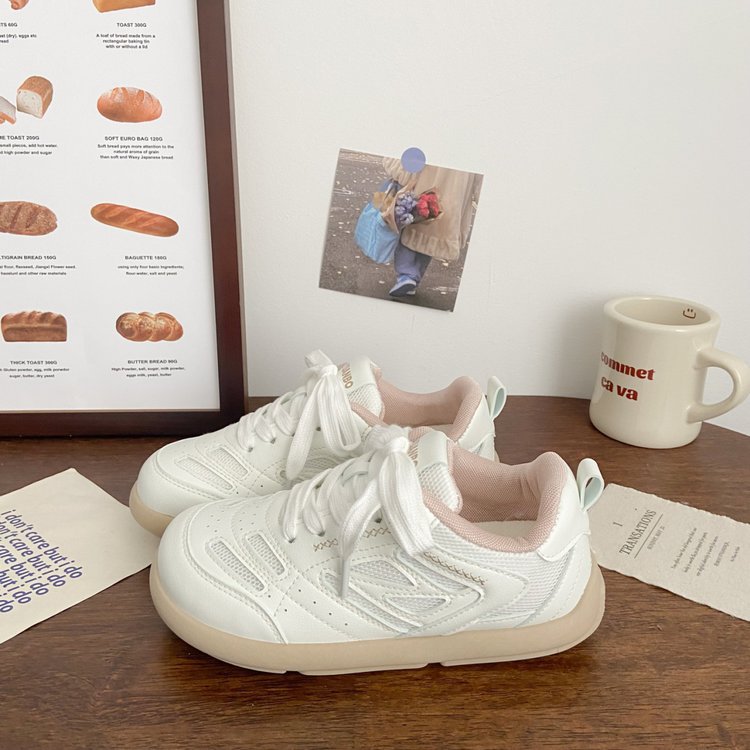 Damen Sportliche Sneakers mit atmungsaktiven Mesh-Einsätzen und bequemer Dämpfung R&B