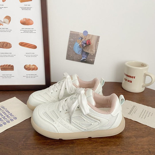 Damen Sportliche Sneakers mit atmungsaktiven Mesh-Einsätzen und bequemer Dämpfung R&B