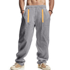Herren lässige Cargo-Hose mit verstellbarem Bund und praktischen Seitentaschen R&B
