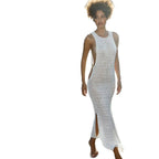 Damen Strandkleid mit seitlichen Cut-Outs R&B