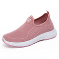 Damen Atmungsaktive Slip-On Sneakers mit elastischem Einsatz und dämpfender Sohle R&B