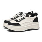 Damen Modische Plateau-Sneaker mit ergonomischer Sohle und trendigem Design R&B