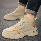 Damen Sportliche High-Top Sneakers mit robustem Sohlenprofil