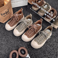 Damen modische High-Top Sneakers mit robustem Sohlenprofil und atmungsaktivem Obermaterial R&B