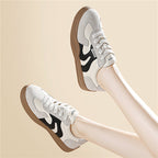 Damen Sportliche Freizeitsneaker mit strapazierfähigem Obermaterial und rutschfester Gummisohle R&B