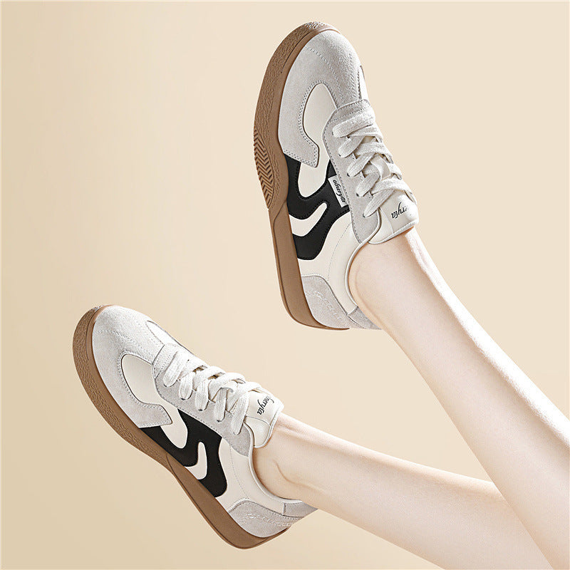 Damen Sportliche Freizeitsneaker mit strapazierfähigem Obermaterial und rutschfester Gummisohle R&B