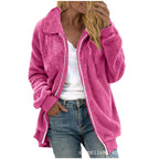 Damen Fleece-Jacke im Oversized-Stil R&B