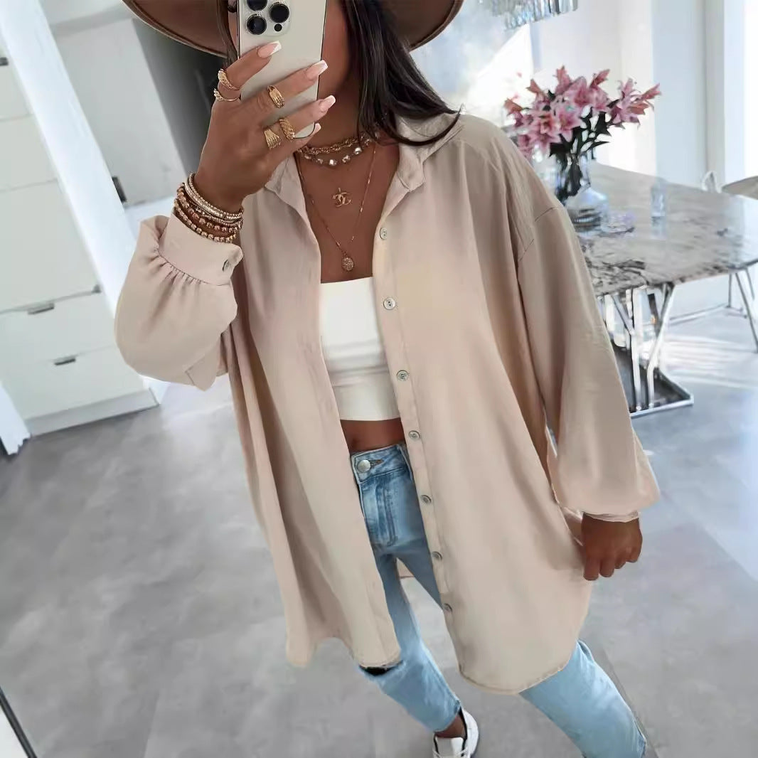 Damen Übergröße Hemdbluse R&B
