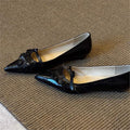 Damen spitze Ballerinas mit dekorativem Schleifendetail R&B