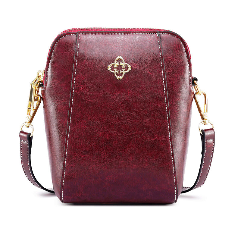 R&B | Vintage Öl Wachs diagonal span Tasche