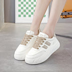 Damen Komfortable Plateau Sneakers mit modernem Design und atmungsaktiver Sohle R&B