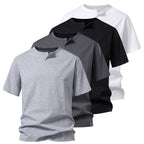 Herren T-Shirt mit modernem Ausschnitt und komfortablem Schnitt