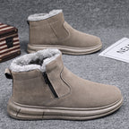 Damen Modische Winterboots mit isolierendem Innenfutter und leichtem Reißverschluss R&B