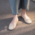 Damen Ballerinas mit dekorativem Schleifenakzent und rutschfester Sohle R&B