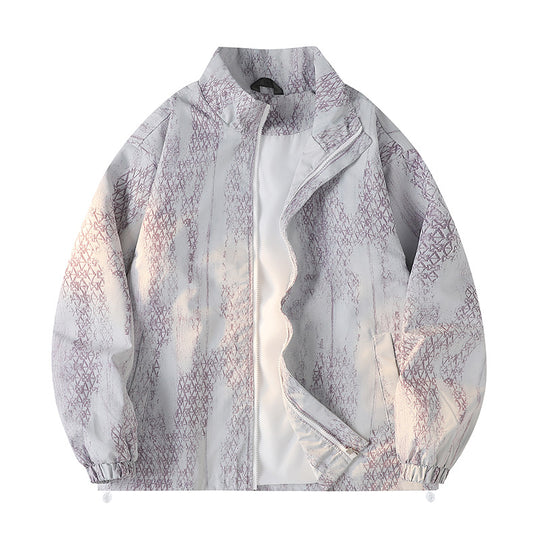 Damen Leichte Windjacke mit elastischen Bündchen von R&B