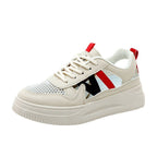 Damen modische Sneaker mit atmungsaktiver Mesh-Oberfläche und dämpfendem Sohlenprofil R&B