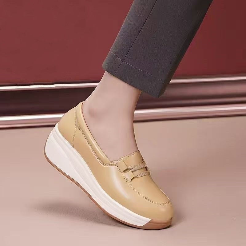Damen Bequeme und elegante Slip-On Sneakers mit dämpfender Sohle R&B