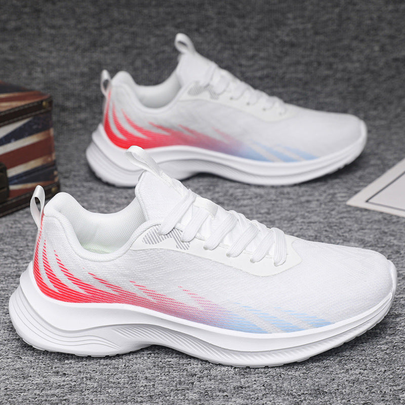 Damen leichte Lauf Sneakers mit atmungsaktiver Oberflächenstruktur R&B
