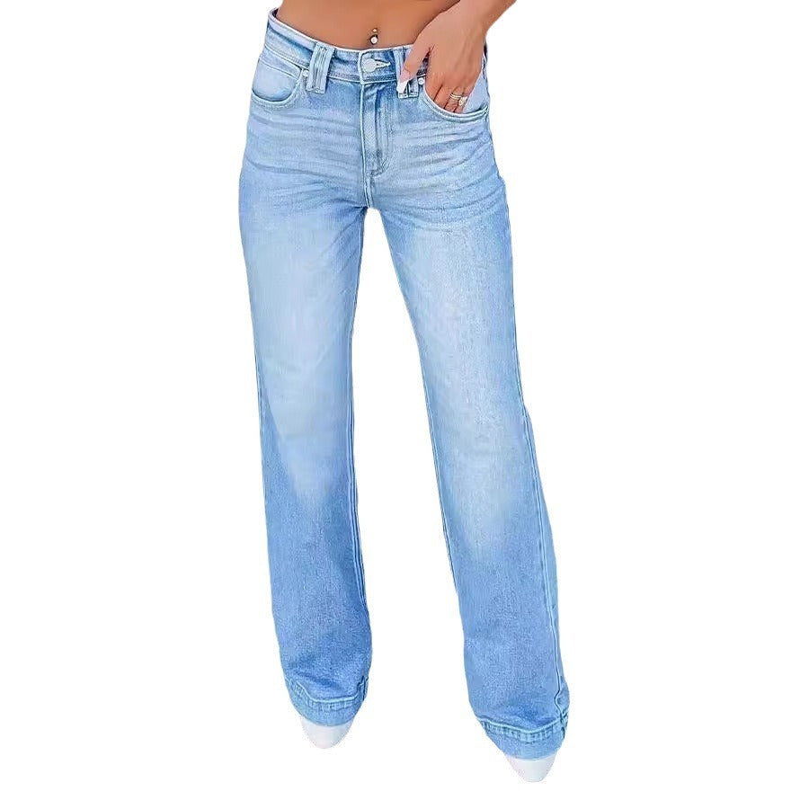 Damen weite Jeanshose R&B