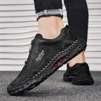 Damen Bequeme Slip-On Freizeitschuhe mit Reißverschluss R&B